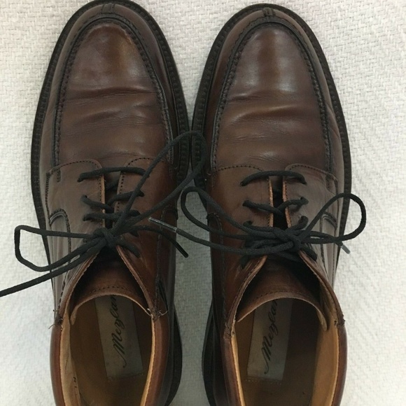Mezlan Barletta Brown Leather Split Apron Toe Ankle Boots Mens 7 M Dress Casual main image 6